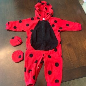 12m ladybug costume